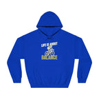 Life is About Balance Hoodie - Moss - Cycling - Unisex - Forward Gear Athletics