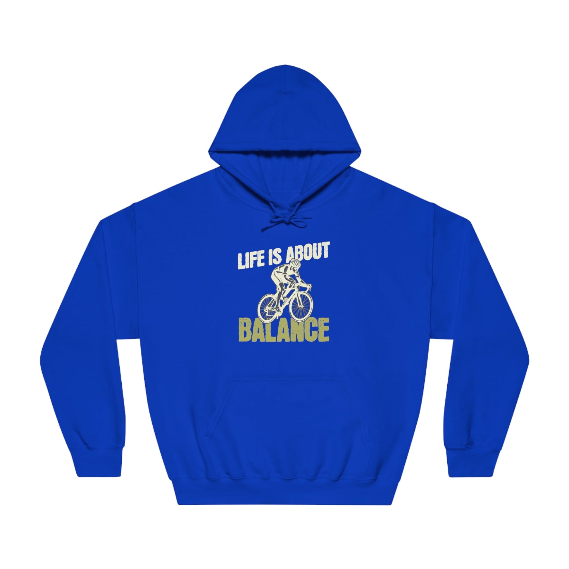 Life is About Balance Hoodie - Moss - Cycling - Unisex - Forward Gear Athletics