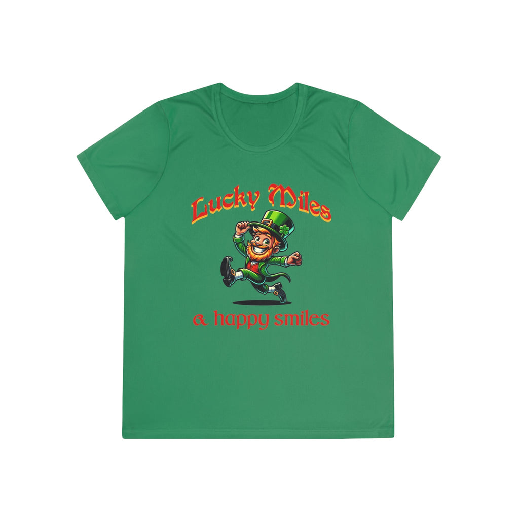 Lucky Miles and Happy Smiles - Ladies Competitor Tee - Forward Gear Athletics