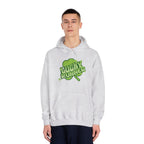 Lucky Runner Shamrock - Unisex DryBlend Hooded Sweatshirt - Forward Gear Athletics