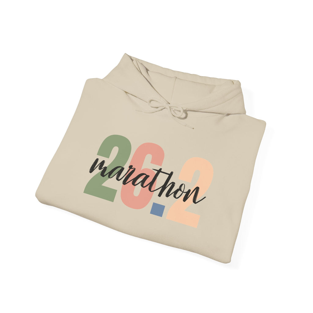 Marathon 26.2 - Unisex Heavy Blend Hooded Sweatshirt - Forward Gear Athletics