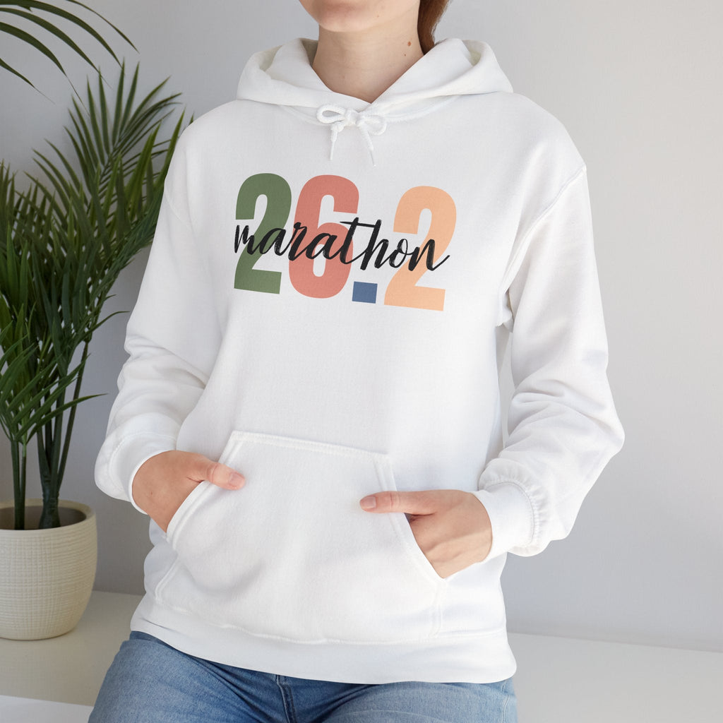 Marathon 26.2 - Unisex Heavy Blend Hooded Sweatshirt - Forward Gear Athletics