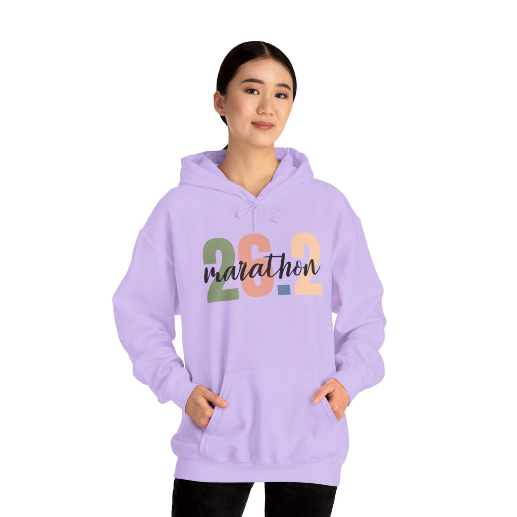 Marathon 26.2 - Unisex Heavy Blend Hooded Sweatshirt - Forward Gear Athletics