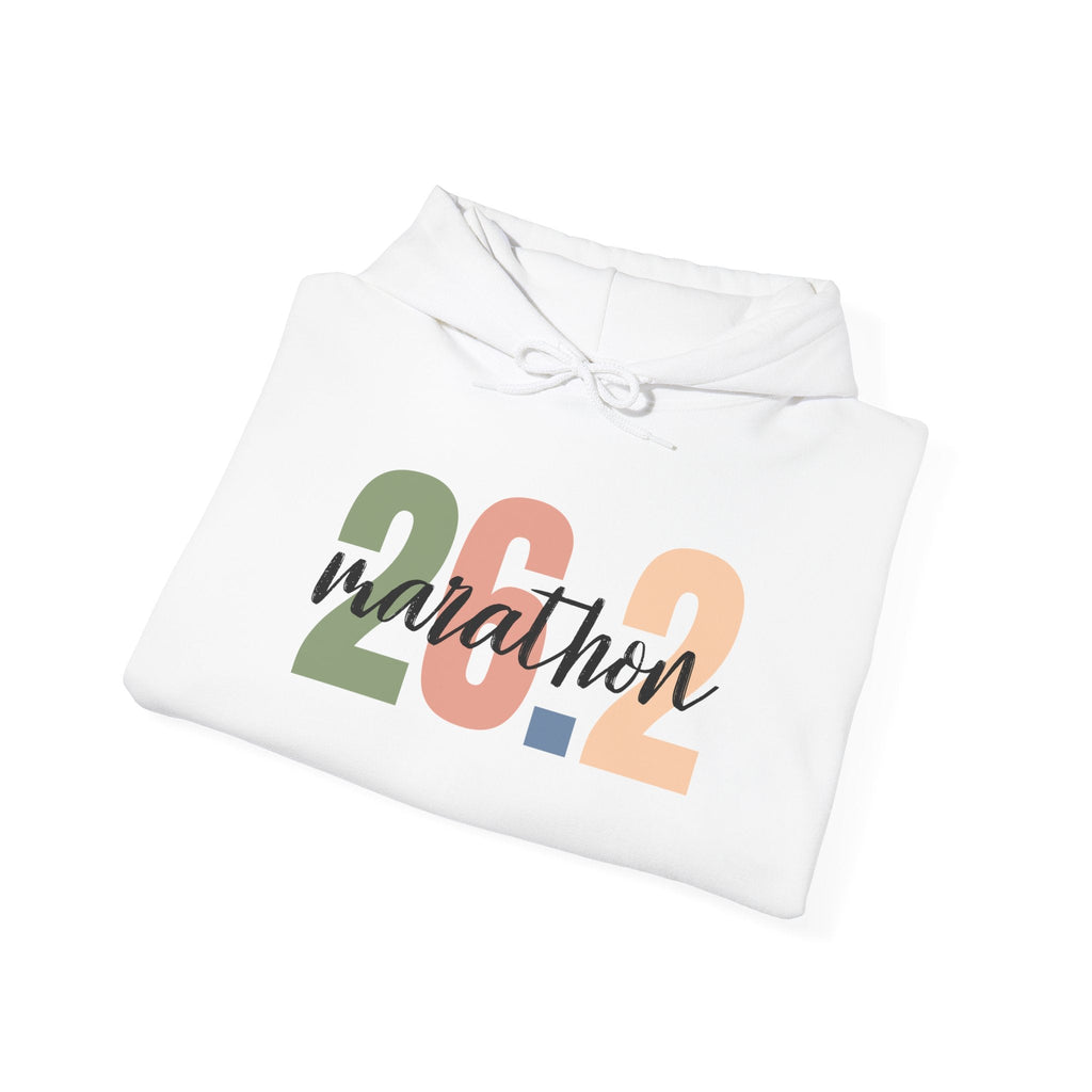 Marathon 26.2 - Unisex Heavy Blend Hooded Sweatshirt - Forward Gear Athletics