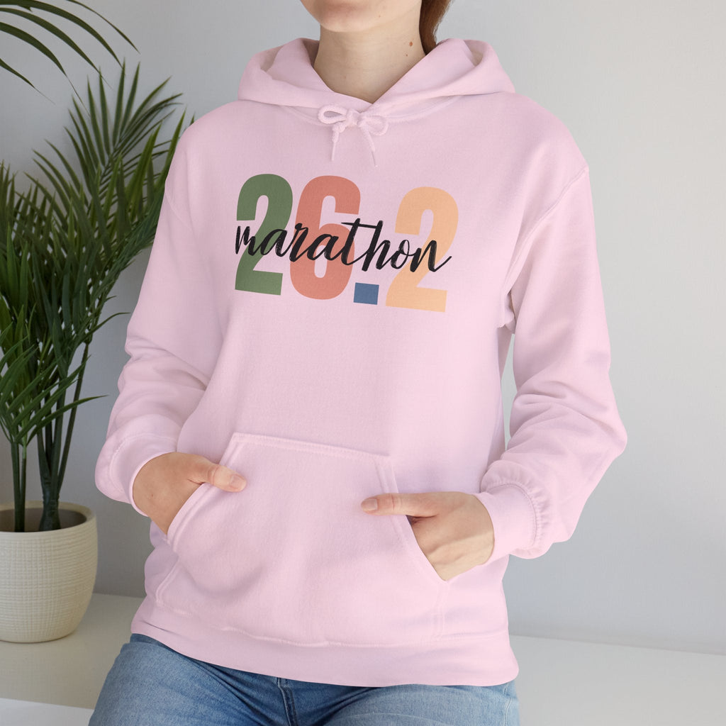 Marathon 26.2 - Unisex Heavy Blend Hooded Sweatshirt - Forward Gear Athletics