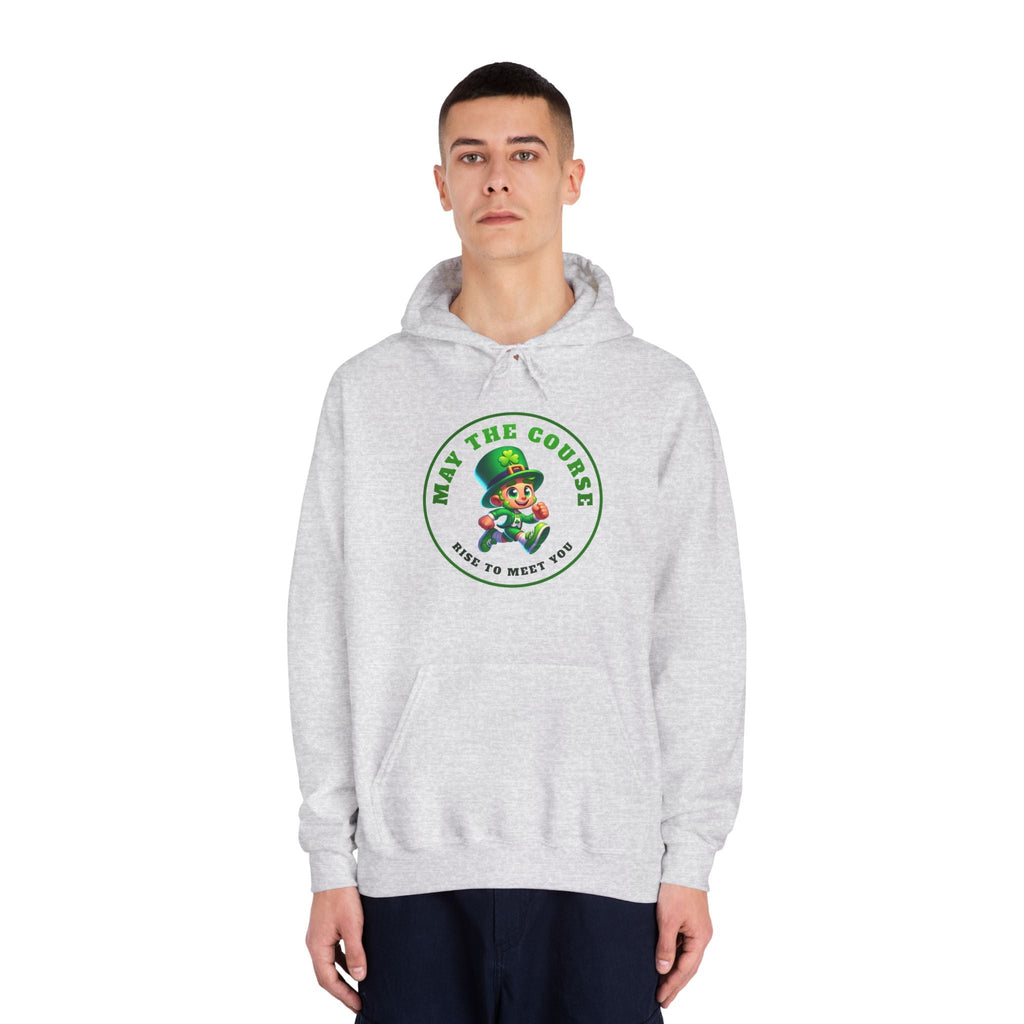 May the Course Rise to Meet You - Unisex DryBlend Hooded Sweatshirt - Forward Gear Athletics