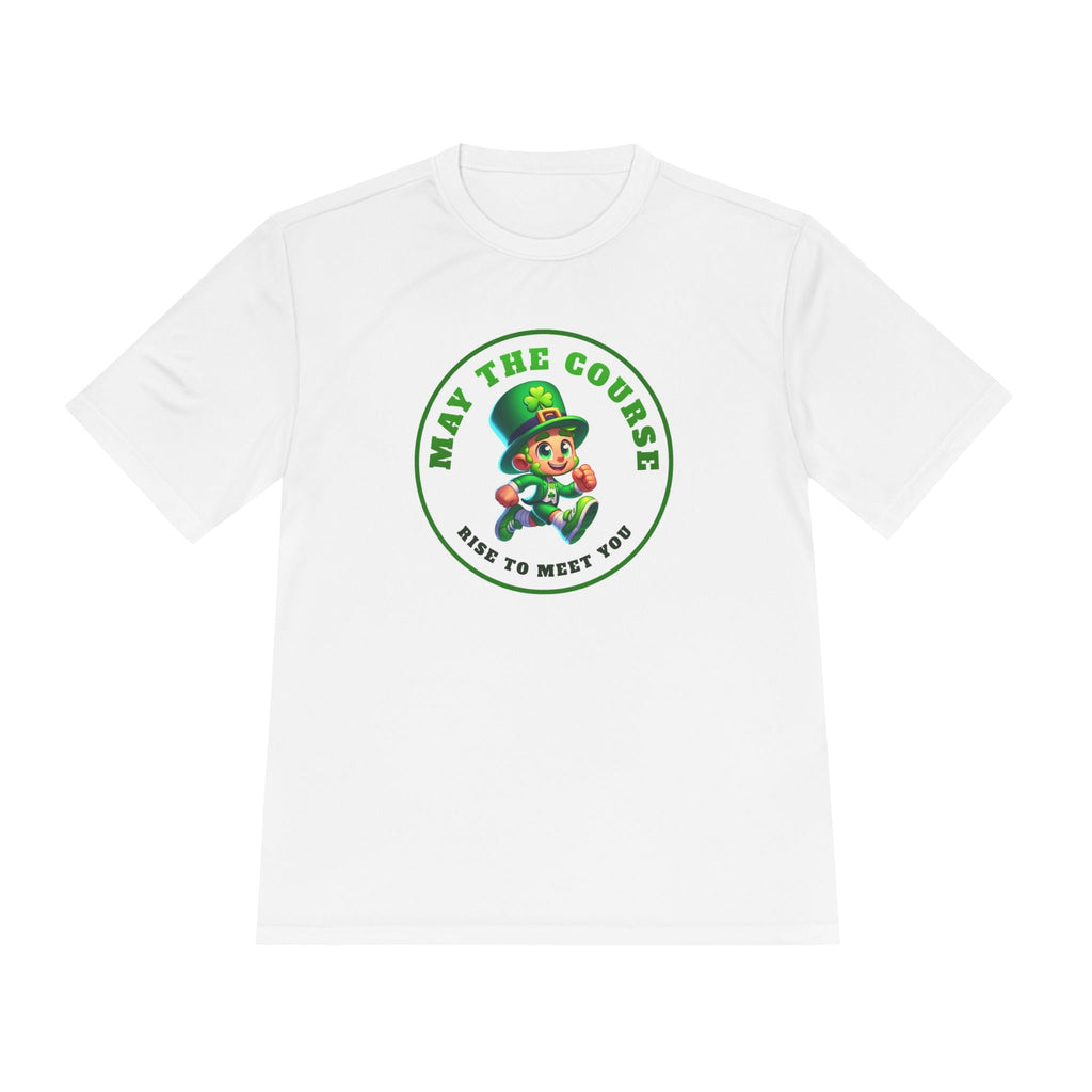 May the Course Rise to Meet You - Unisex Moisture Wicking Tee - Forward Gear Athletics
