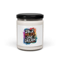 Motivational Scented Soy Candle - "26.2 Miles, One Dream" - 9oz - Forward Gear Athletics