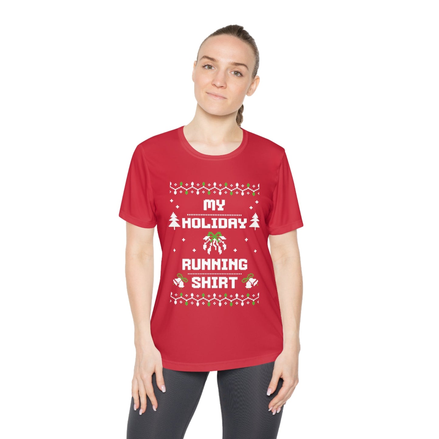 My Holiday Running Shirt - Ladies Competitor Tee - Forward Gear Athletics