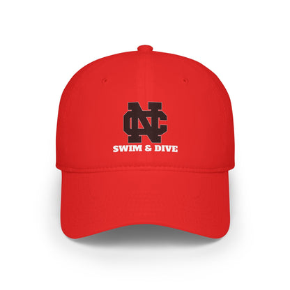 NC Swim - Low Profile Baseball Cap - Forward Gear Athletics