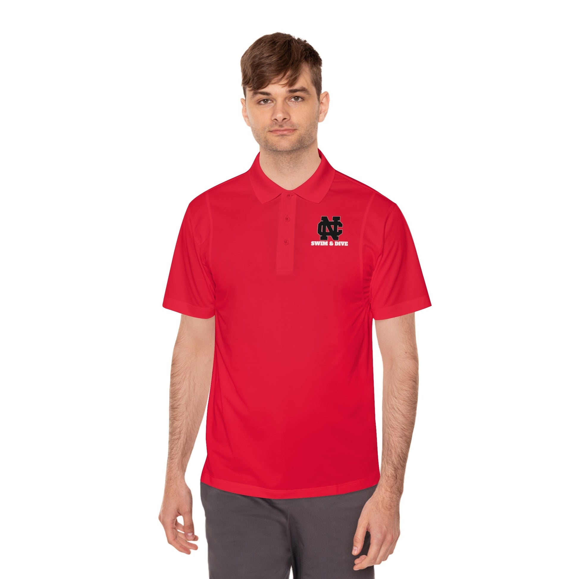 NC Swim - Men's Sport Polo Shirt - Forward Gear Athletics