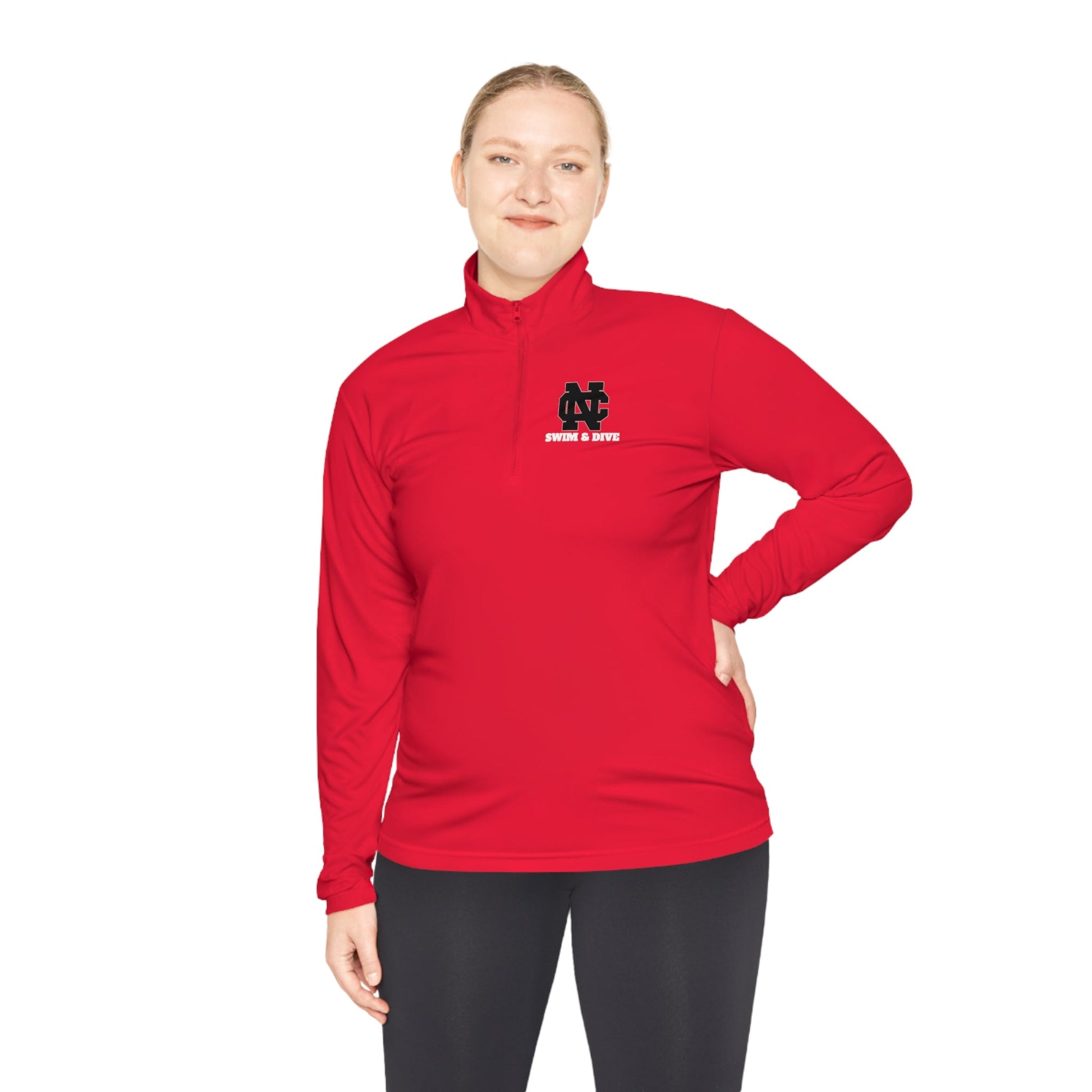 NC Swim - Unisex Quarter - Zip Pullover - Forward Gear Athletics