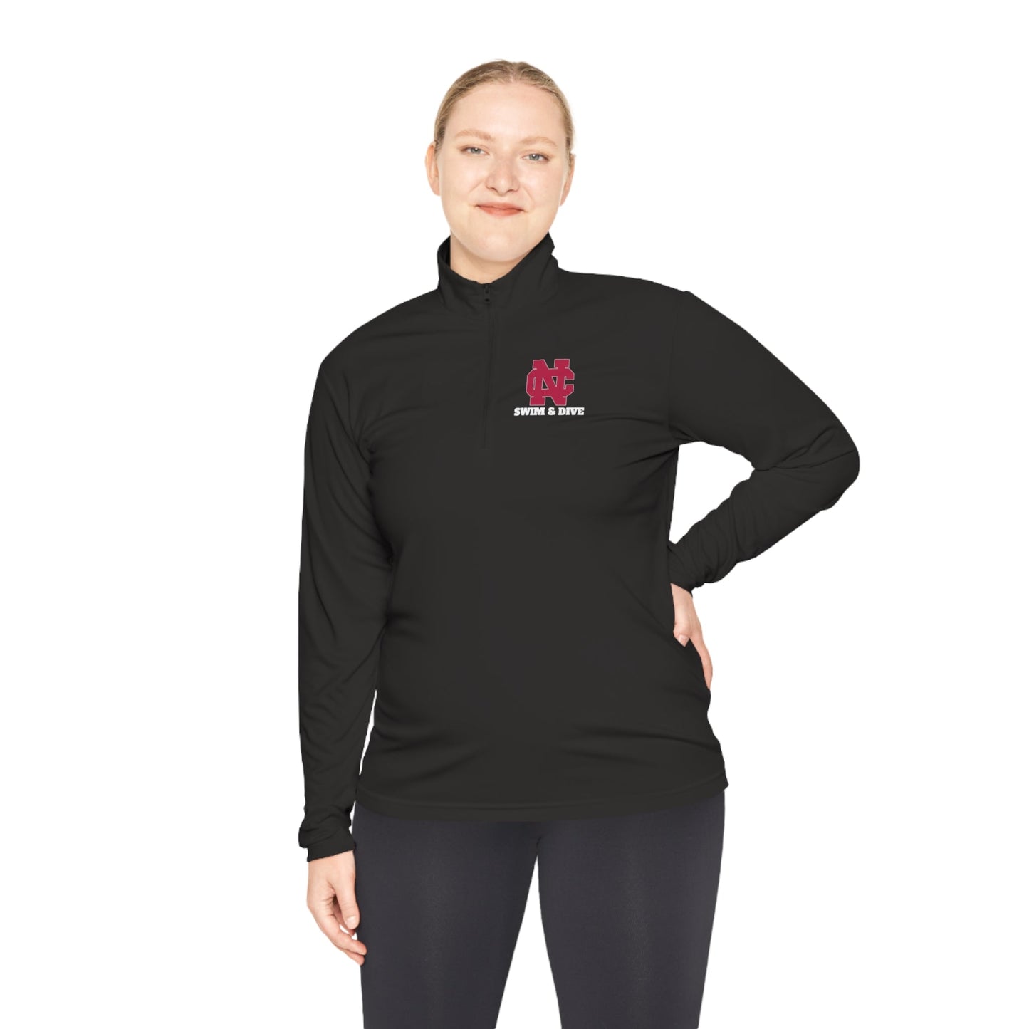 NC Swim - Unisex Quarter - Zip Pullover - Forward Gear Athletics