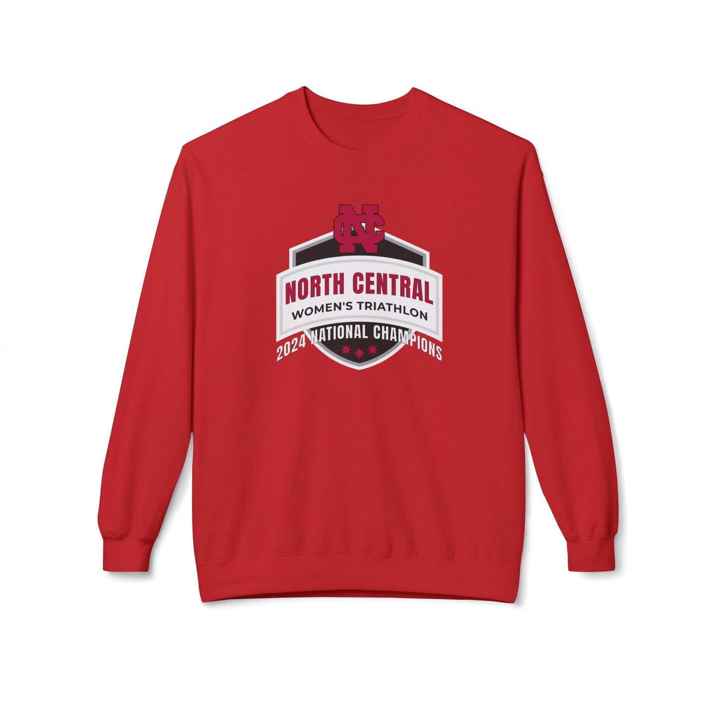 NCC 24 CHAMP - Unisex Midweight Softstyle Fleece Crewneck Sweatshirt - Forward Gear Athletics