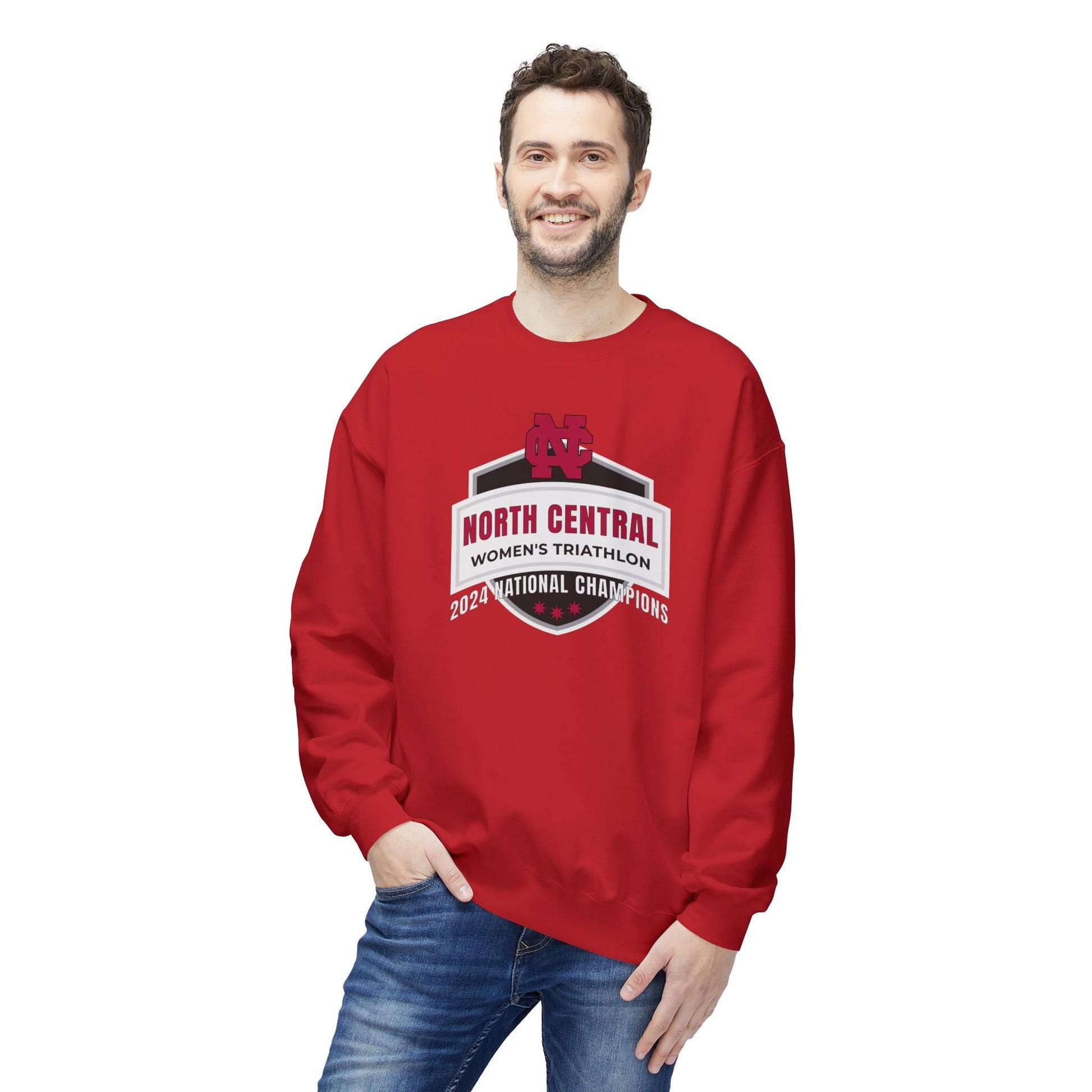 NCC 24 CHAMP - Unisex Midweight Softstyle Fleece Crewneck Sweatshirt - Forward Gear Athletics