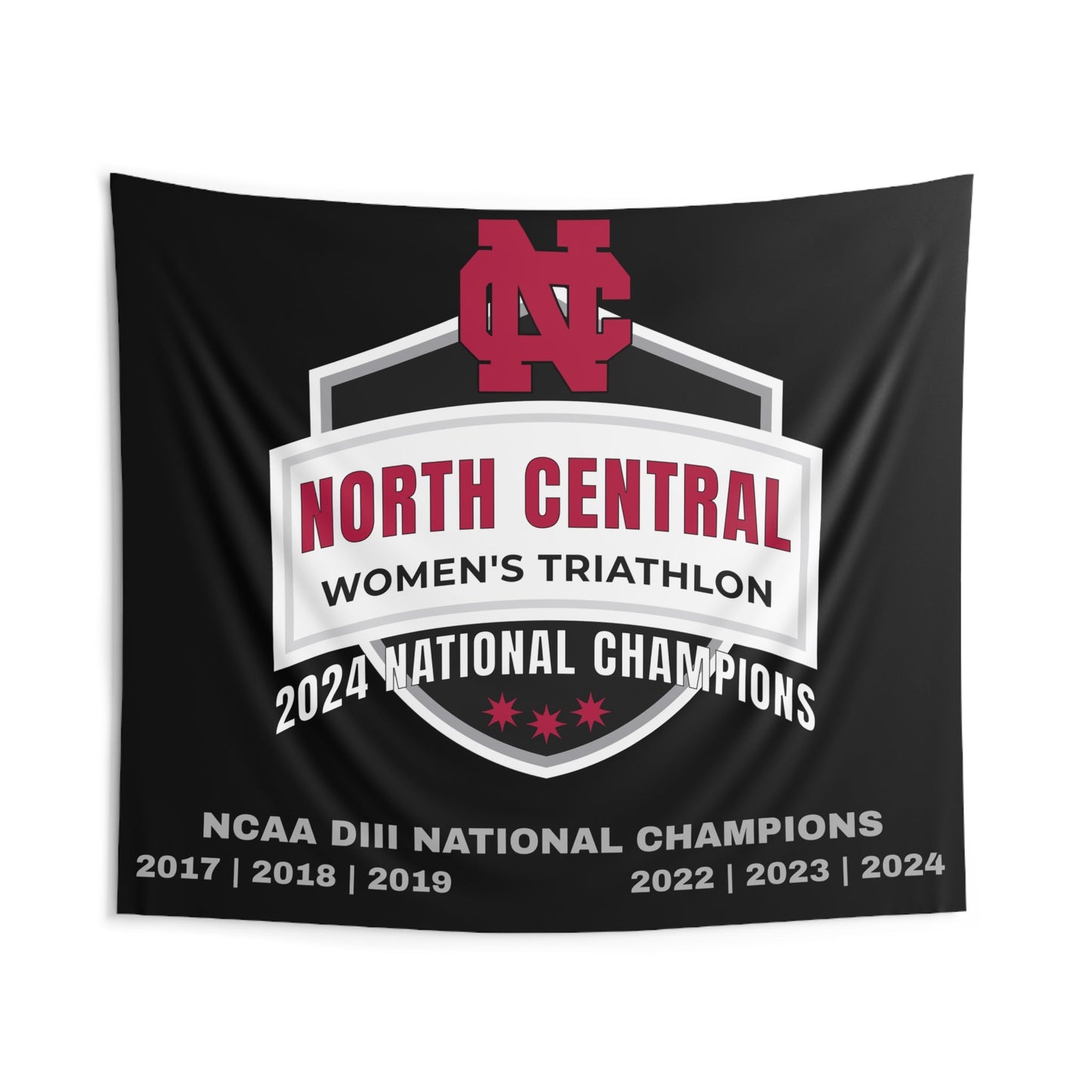 NCC CHAMP 24 - Indoor Wall Tapestries - Forward Gear Athletics