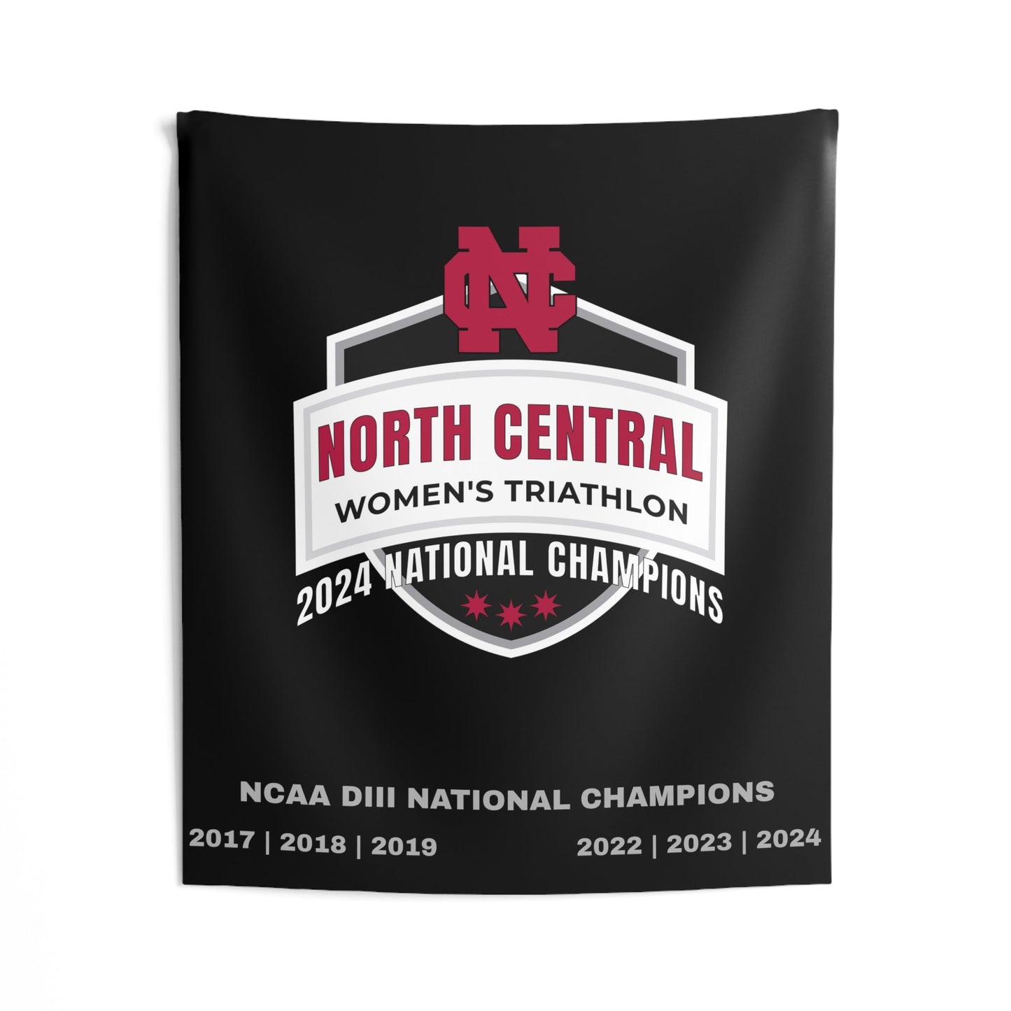 NCC CHAMP 24 - Indoor Wall Tapestries - Forward Gear Athletics