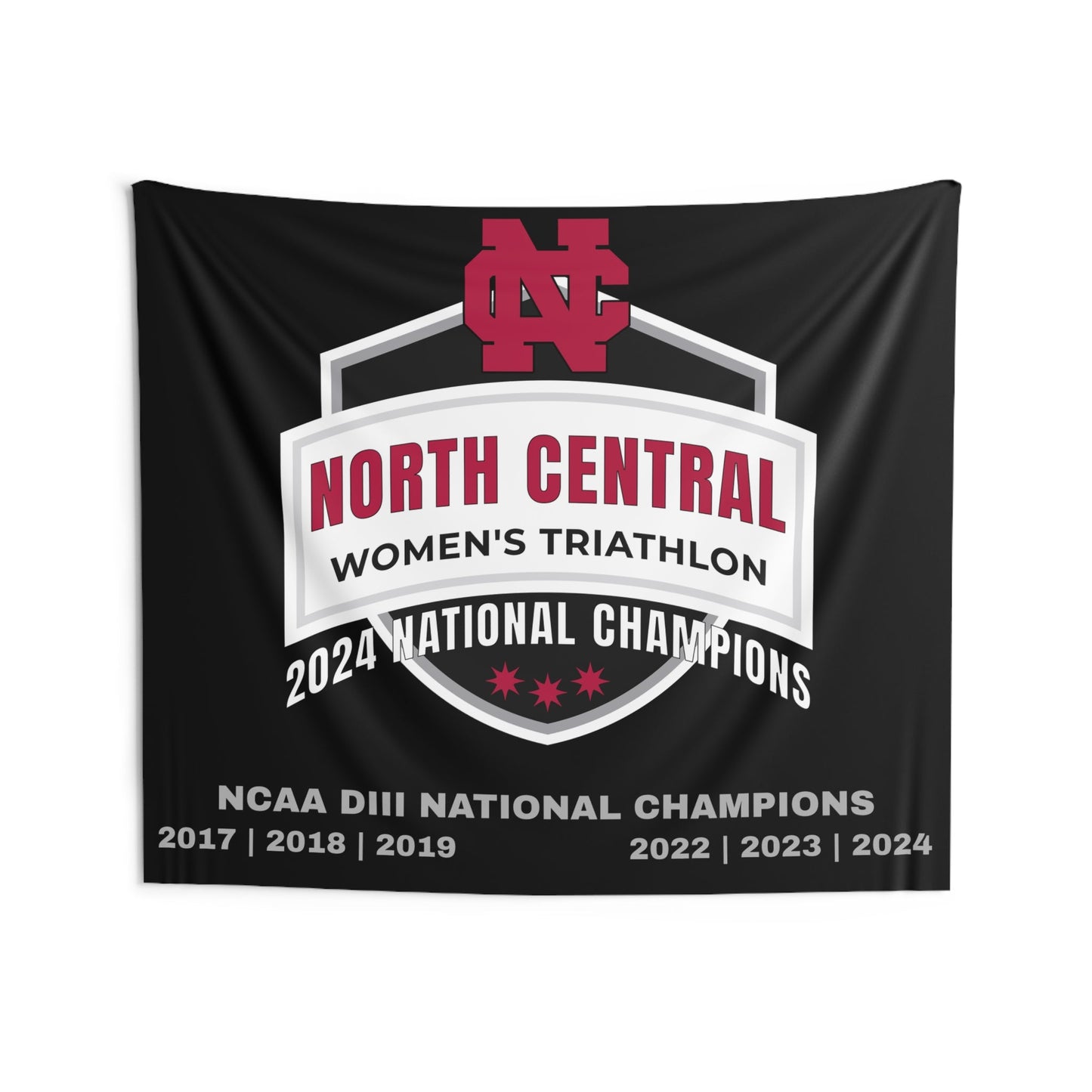 NCC CHAMP 24 - Indoor Wall Tapestries - Forward Gear Athletics