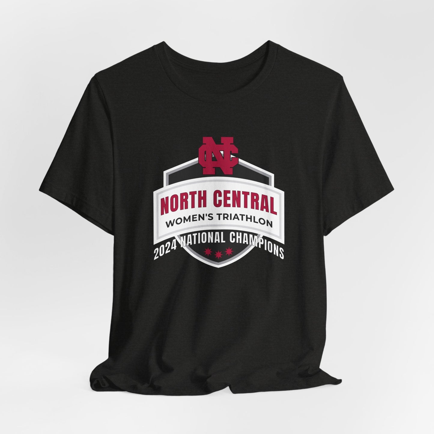 NCC CHAMP 24 - Unisex Jersey Short Sleeve Tee - Bella + Canvas - Forward Gear Athletics