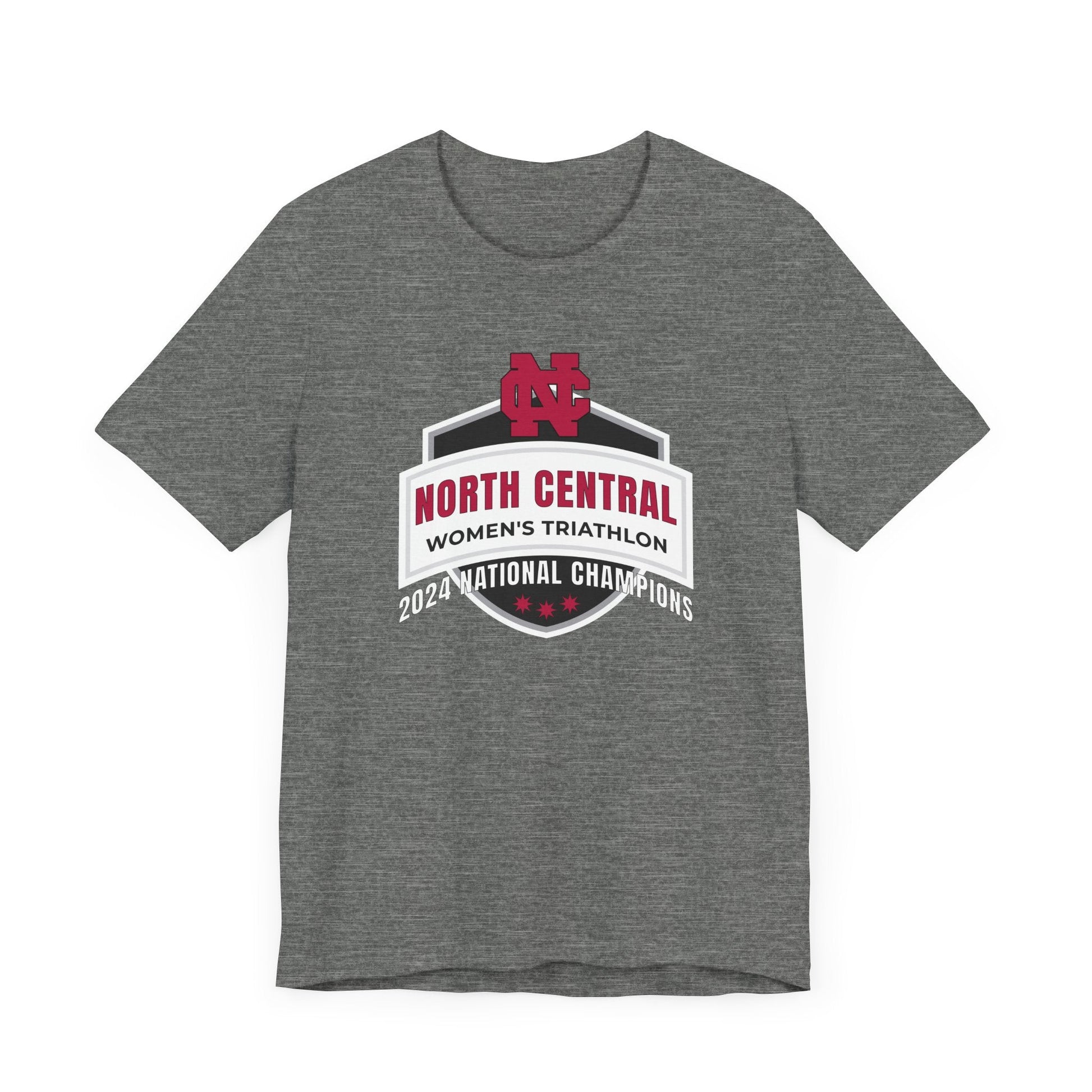 NCC CHAMP 24 - Unisex Jersey Short Sleeve Tee - Bella + Canvas - Forward Gear Athletics