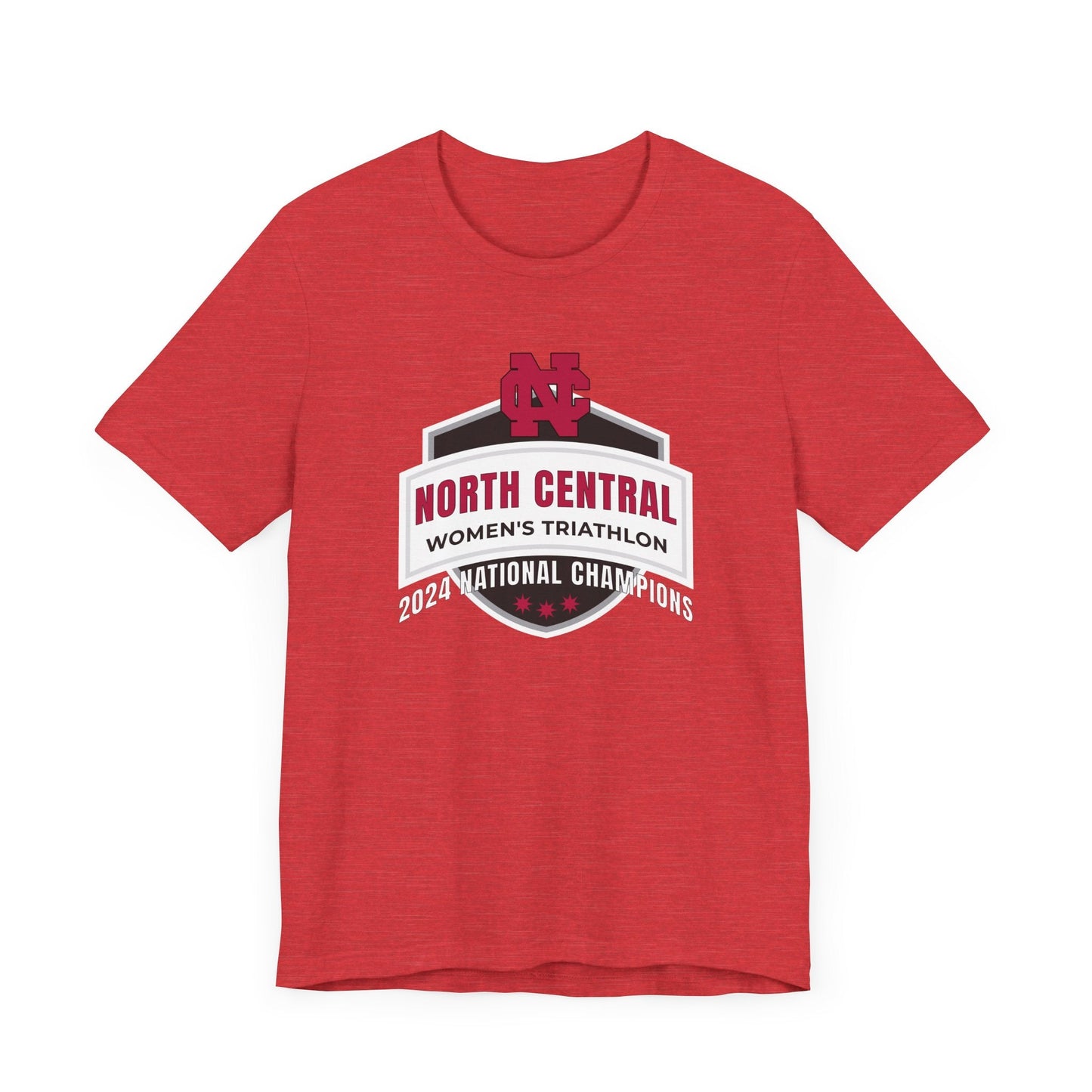 NCC CHAMP 24 - Unisex Jersey Short Sleeve Tee - Bella + Canvas - Forward Gear Athletics