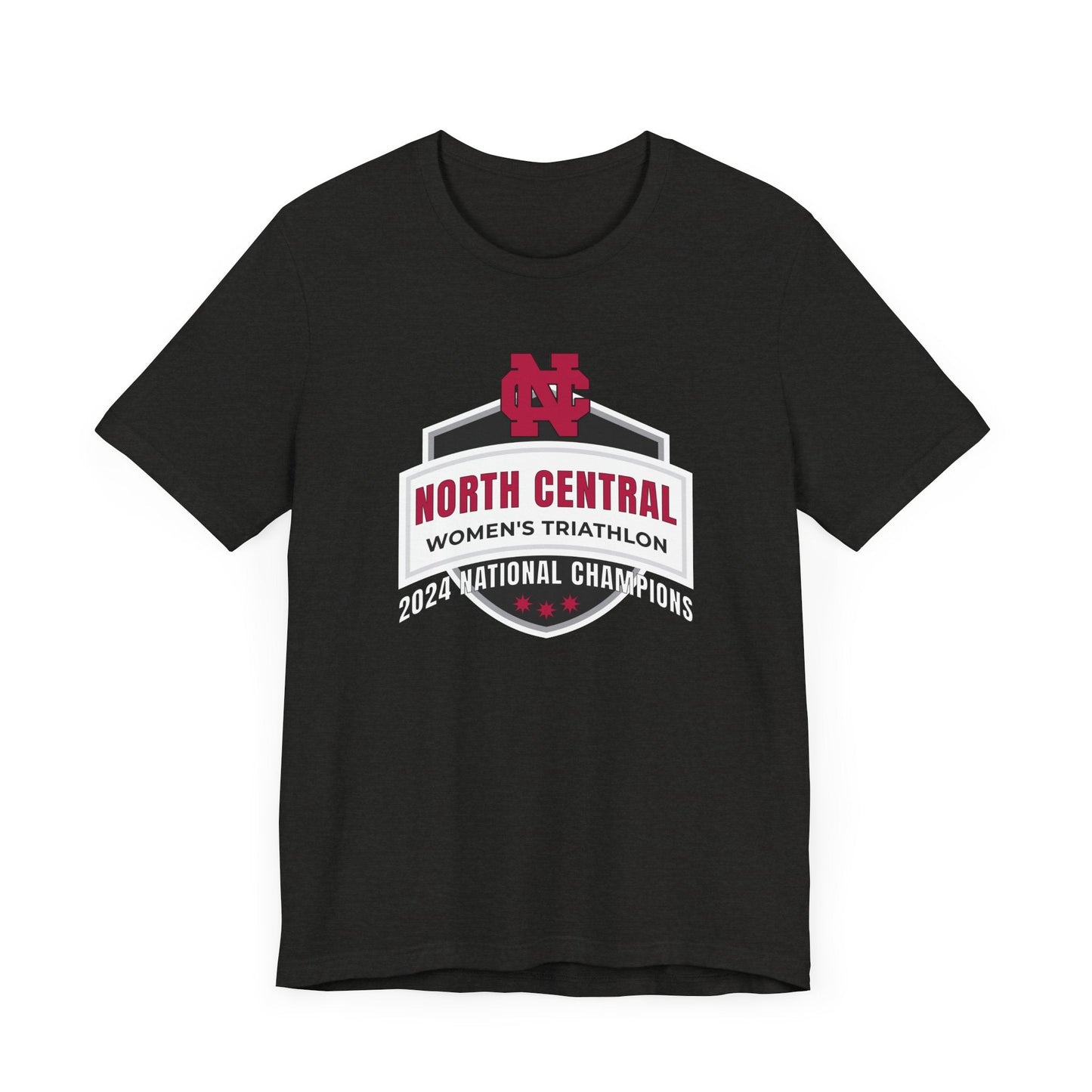 NCC CHAMP 24 - Unisex Jersey Short Sleeve Tee - Bella + Canvas - Forward Gear Athletics