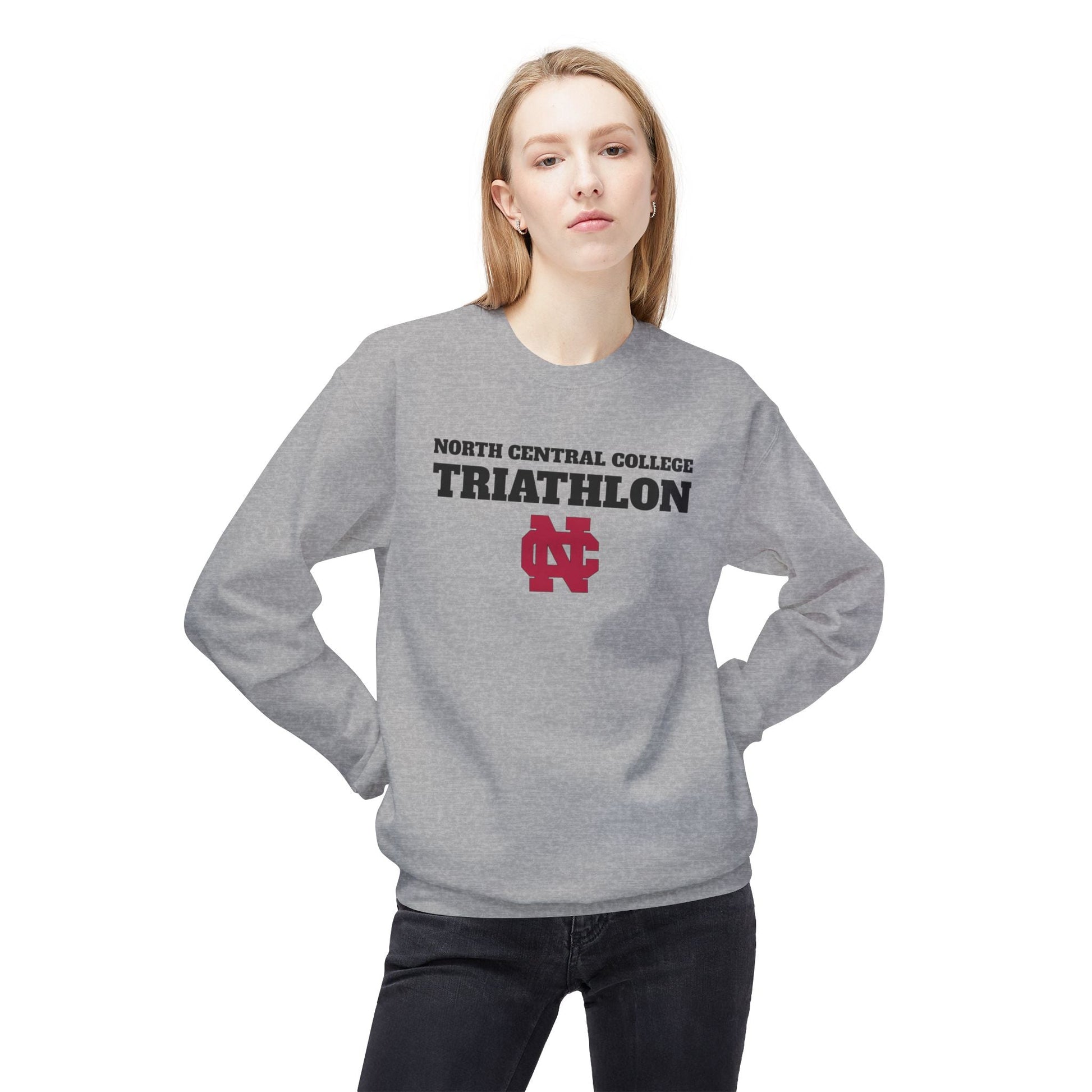 NCC - Unisex Midweight Softstyle Fleece Crewneck Sweatshirt - Forward Gear Athletics