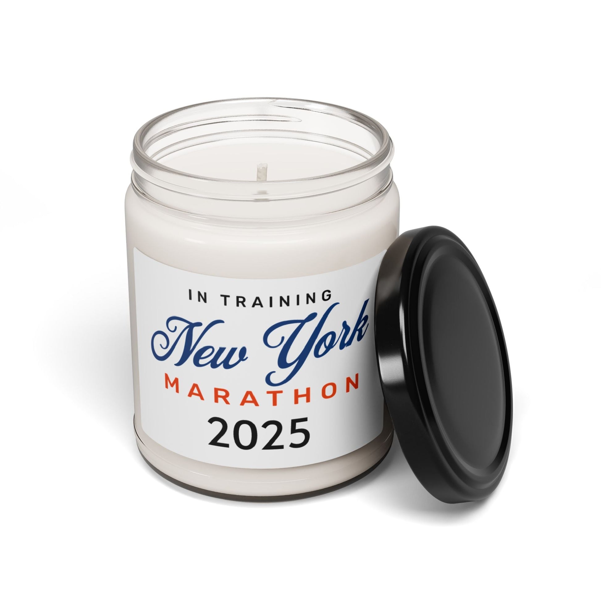 New York Marathon - In Training 2025 - Scented Soy Candle, 9oz - Forward Gear Athletics