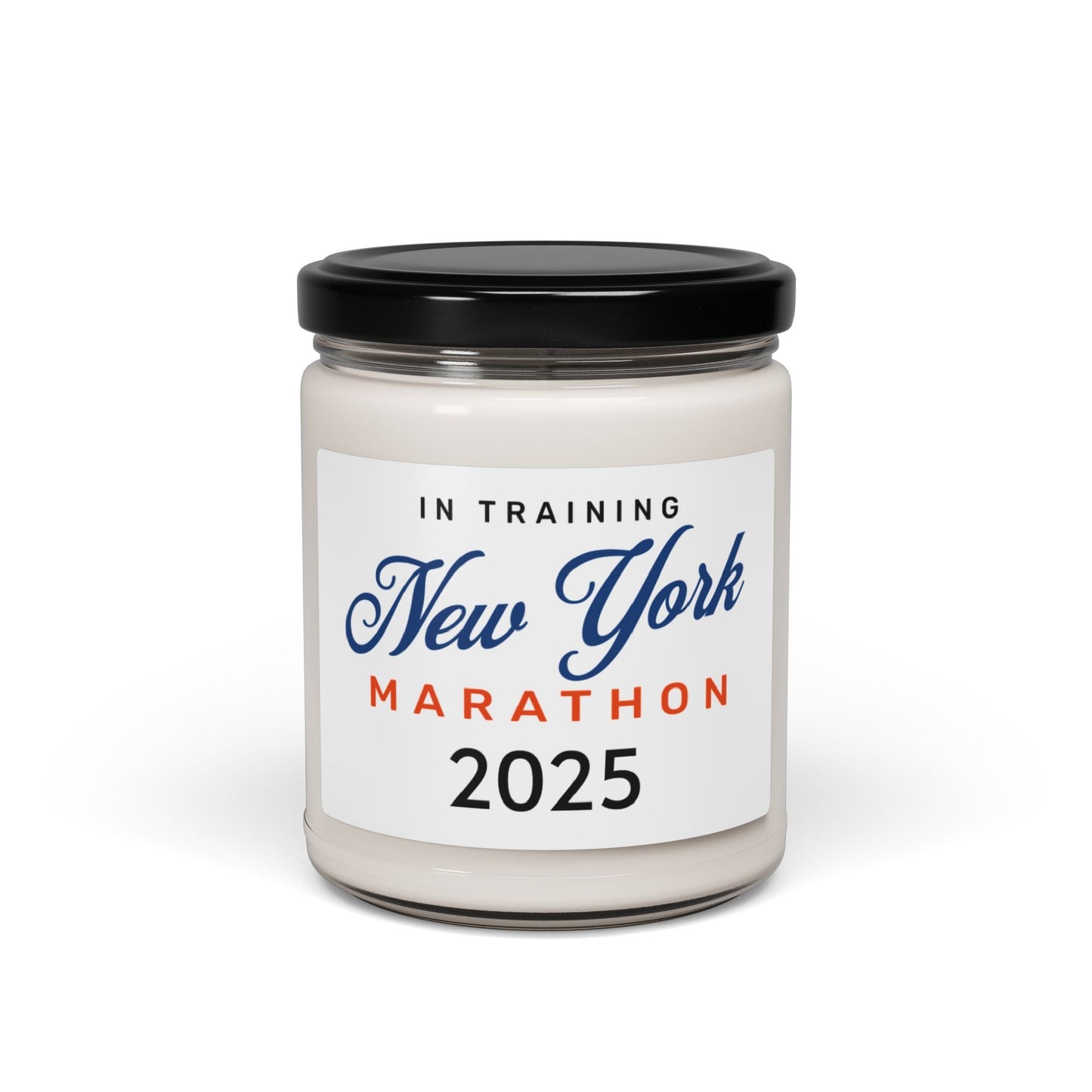 New York Marathon - In Training 2025 - Scented Soy Candle, 9oz - Forward Gear Athletics