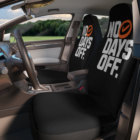 No Days Off - Customized Car Seat Covers - Forward Gear Athletics