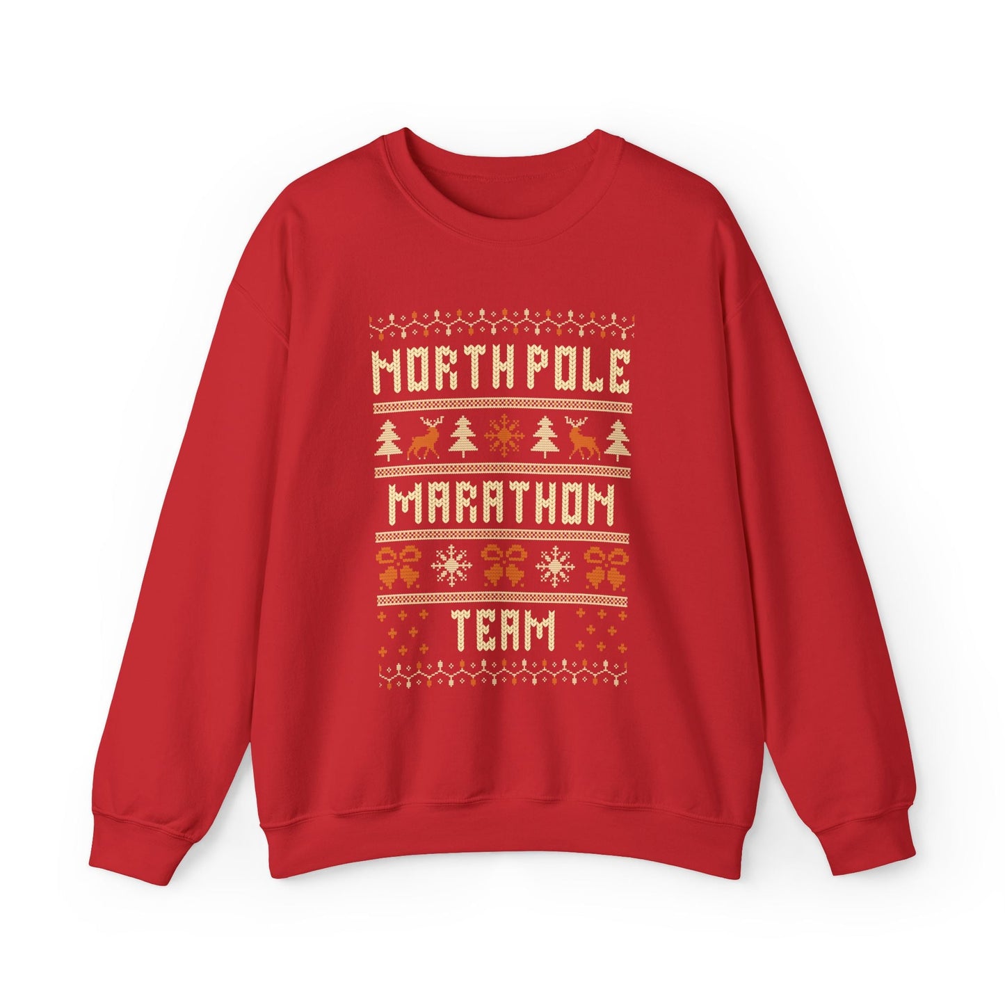 North Pole Marathon Team - Unisex Crewneck Sweatshirt - Forward Gear Athletics