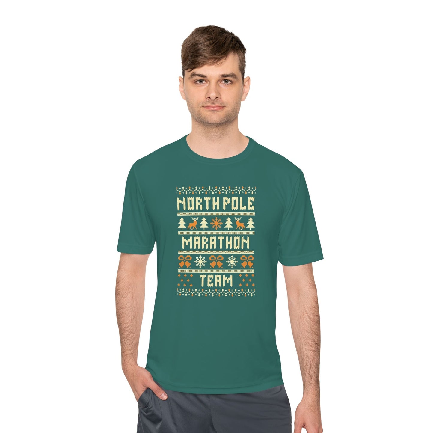 North Pole Marathon Team - Unisex Moisture Wicking Tee - Forward Gear Athletics