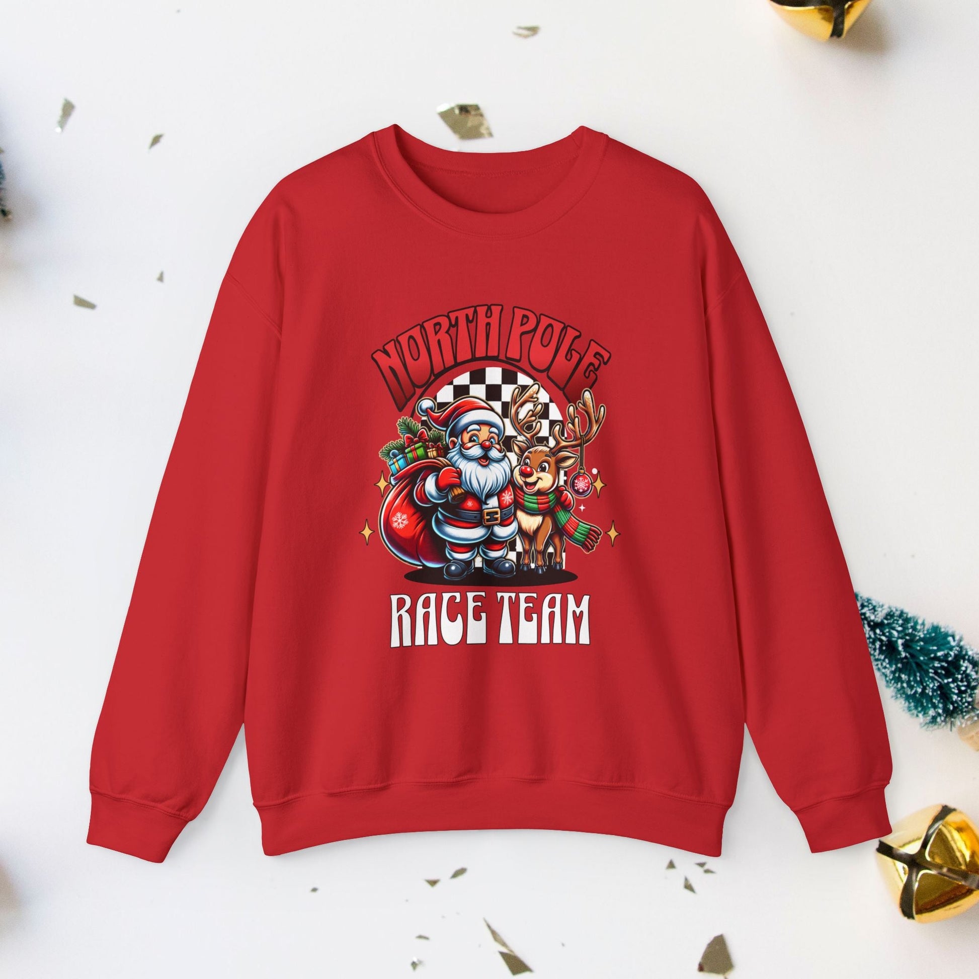 North Pole Race Team - Unisex Crewneck Sweatshirt - Forward Gear Athletics