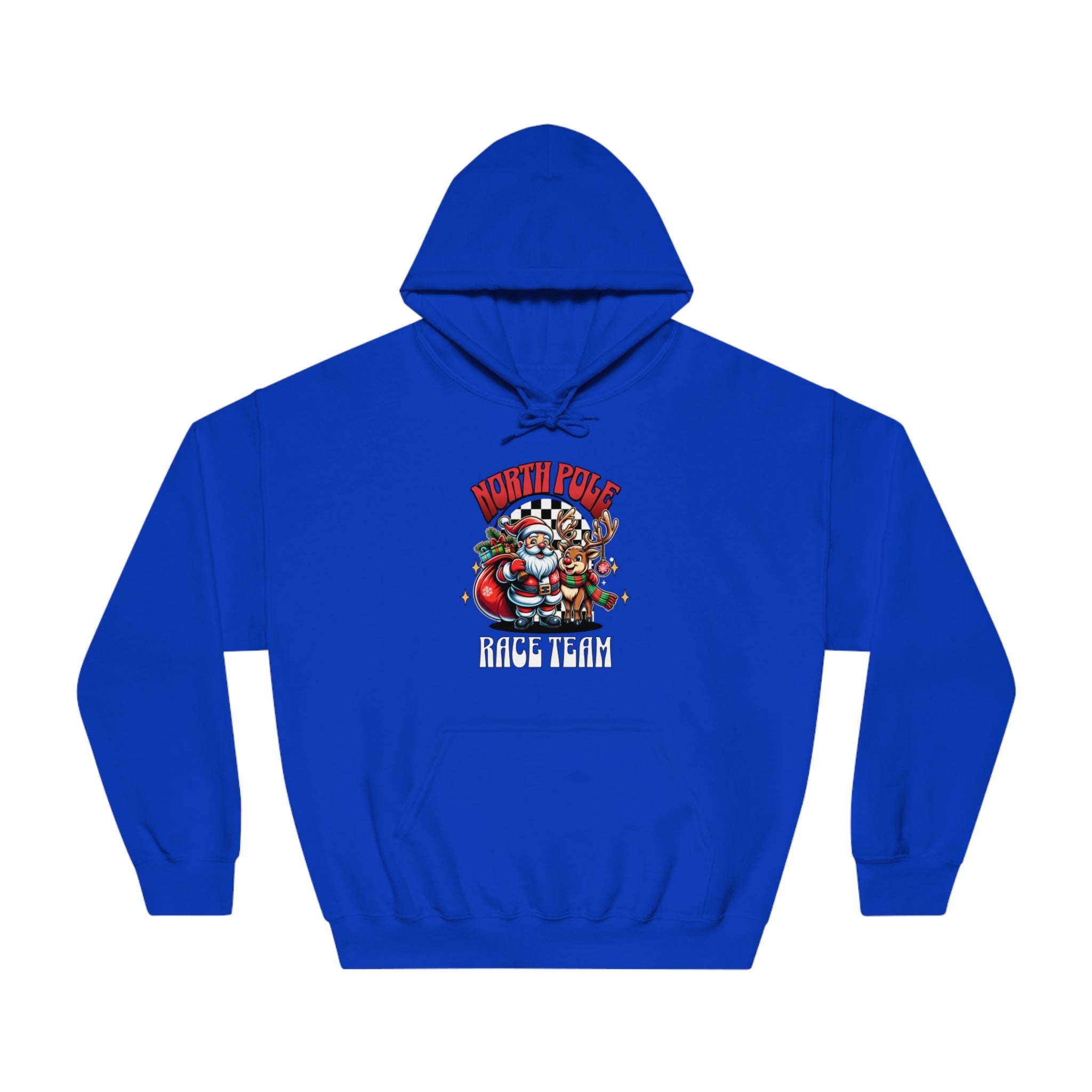 North Pole Race Team - Unisex DryBlend Hooded Sweatshirt - Forward Gear Athletics
