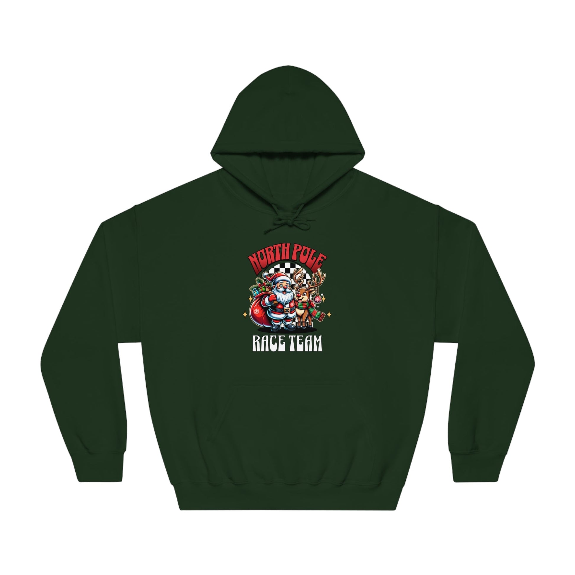 North Pole Race Team - Unisex DryBlend Hooded Sweatshirt - Forward Gear Athletics