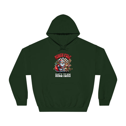 North Pole Race Team - Unisex DryBlend Hooded Sweatshirt - Forward Gear Athletics