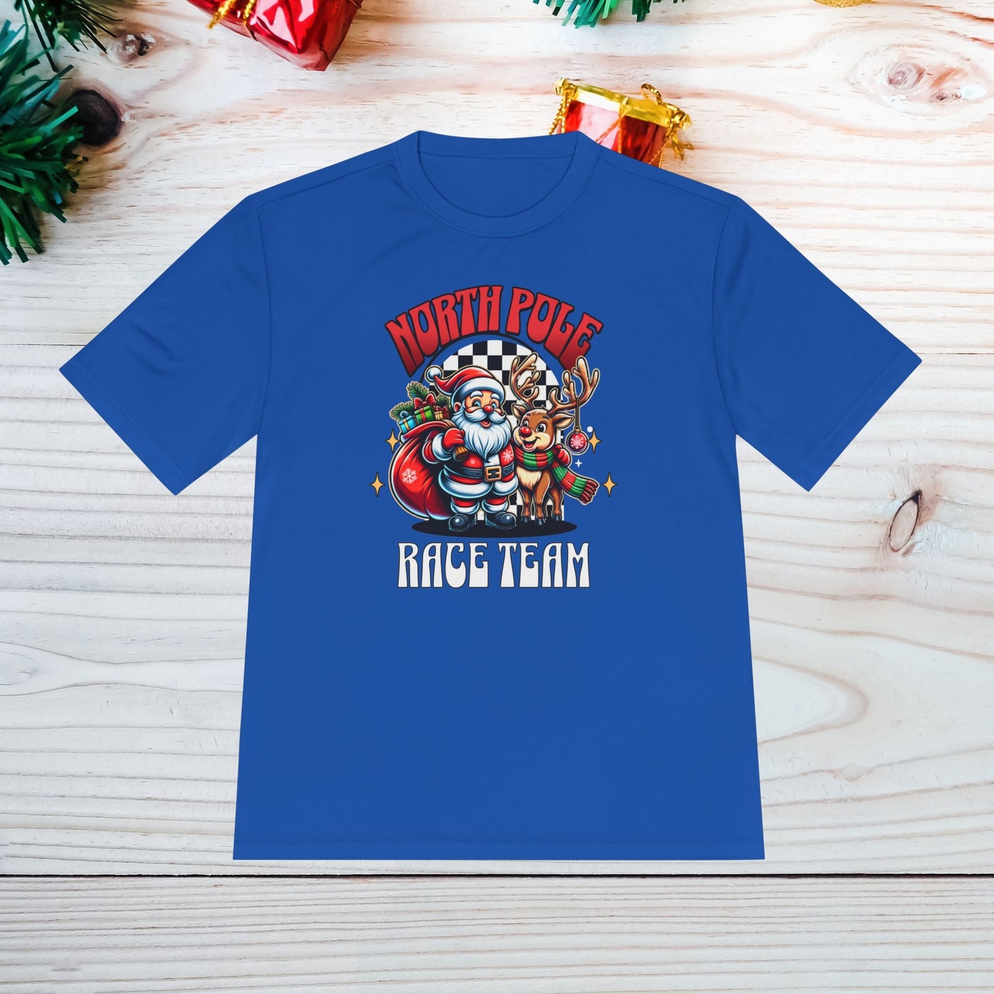 North Pole Race Team - Unisex Moisture Wicking Tee - Forward Gear Athletics