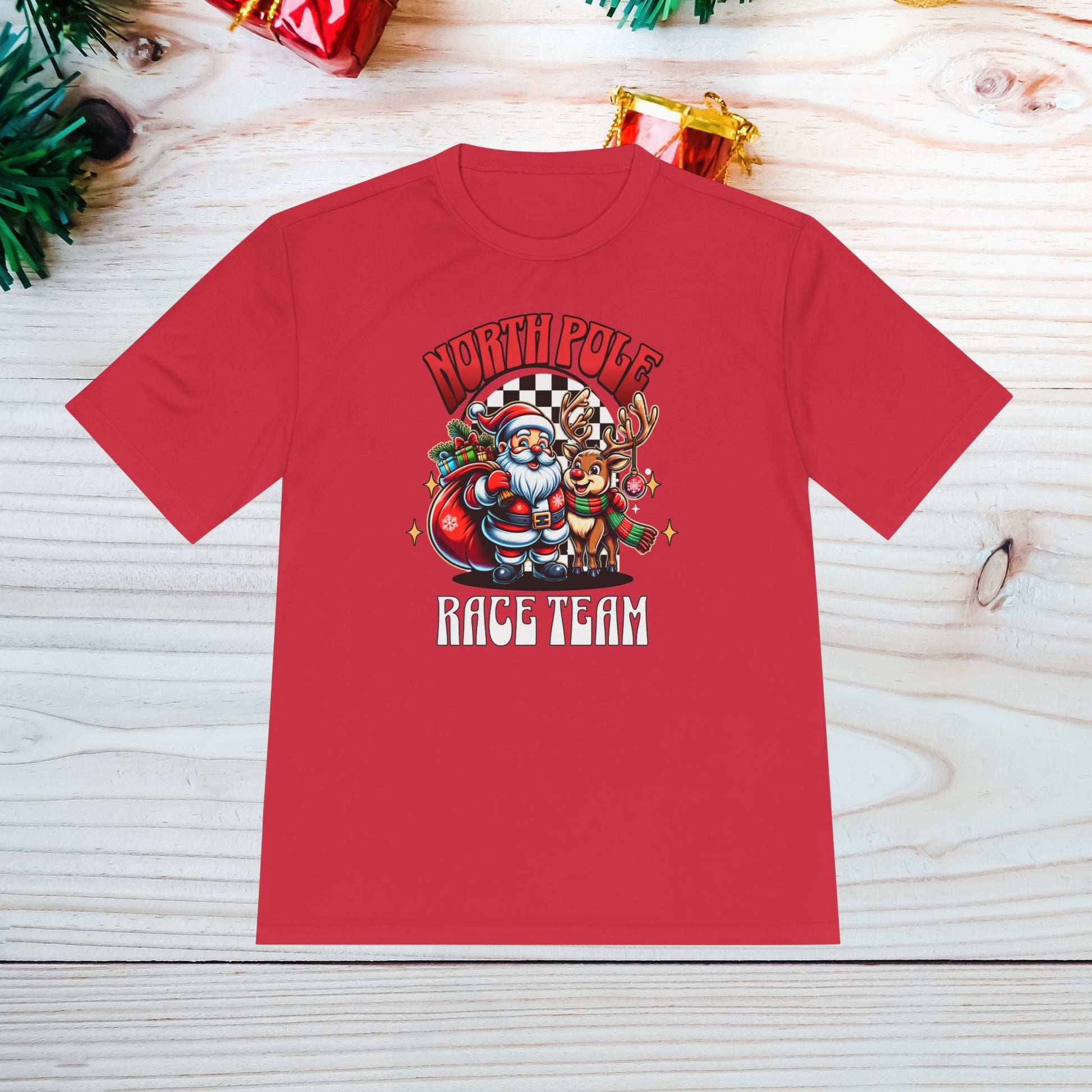 North Pole Race Team - Unisex Moisture Wicking Tee - Forward Gear Athletics