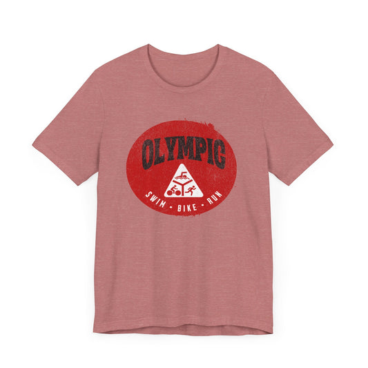 Olympic Triathlon - Swim, Bike, Run Tee - Forward Gear Athletics