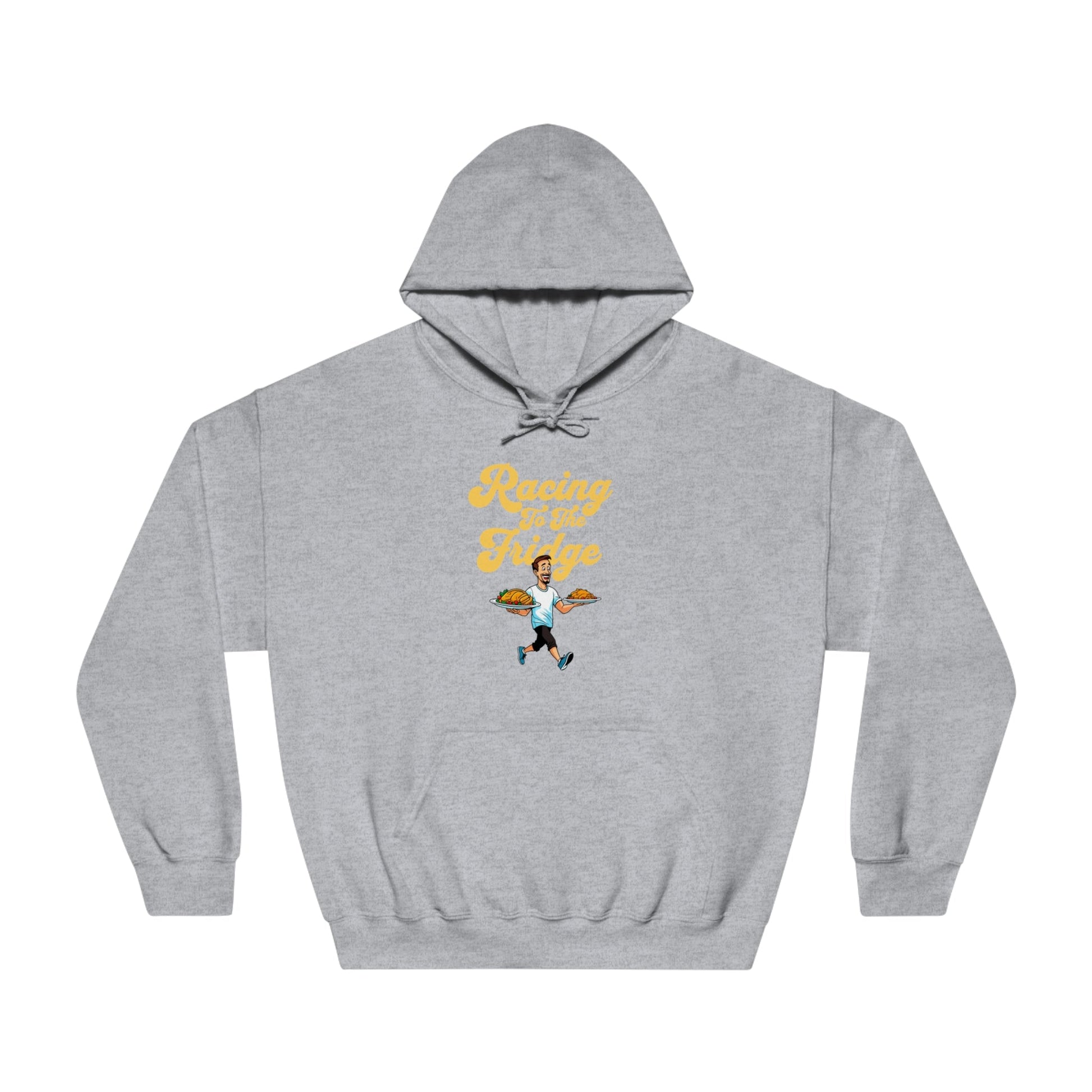 Racing to the Fridge - Men's - Unisex DryBlend® Hooded Sweatshirt - Forward Gear Athletics