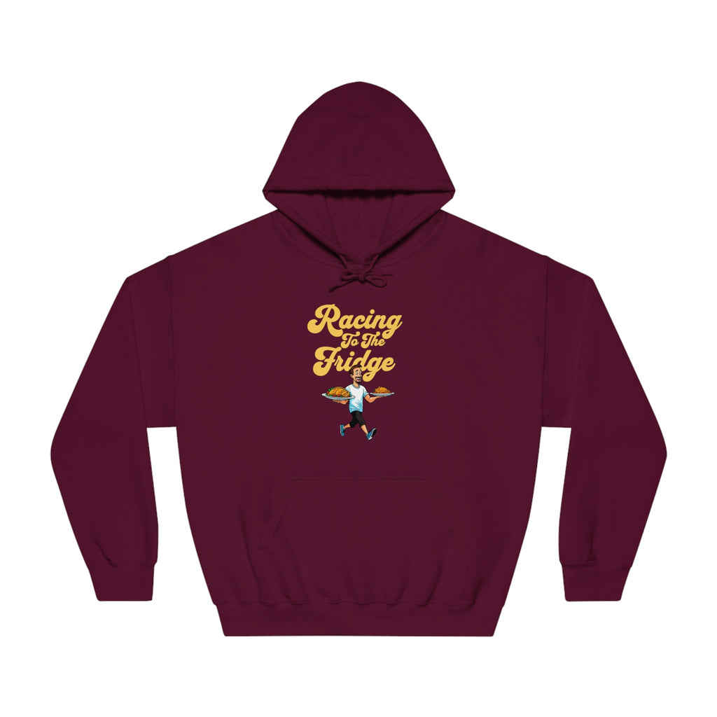 Racing to the Fridge - Men's - Unisex DryBlend® Hooded Sweatshirt - Forward Gear Athletics