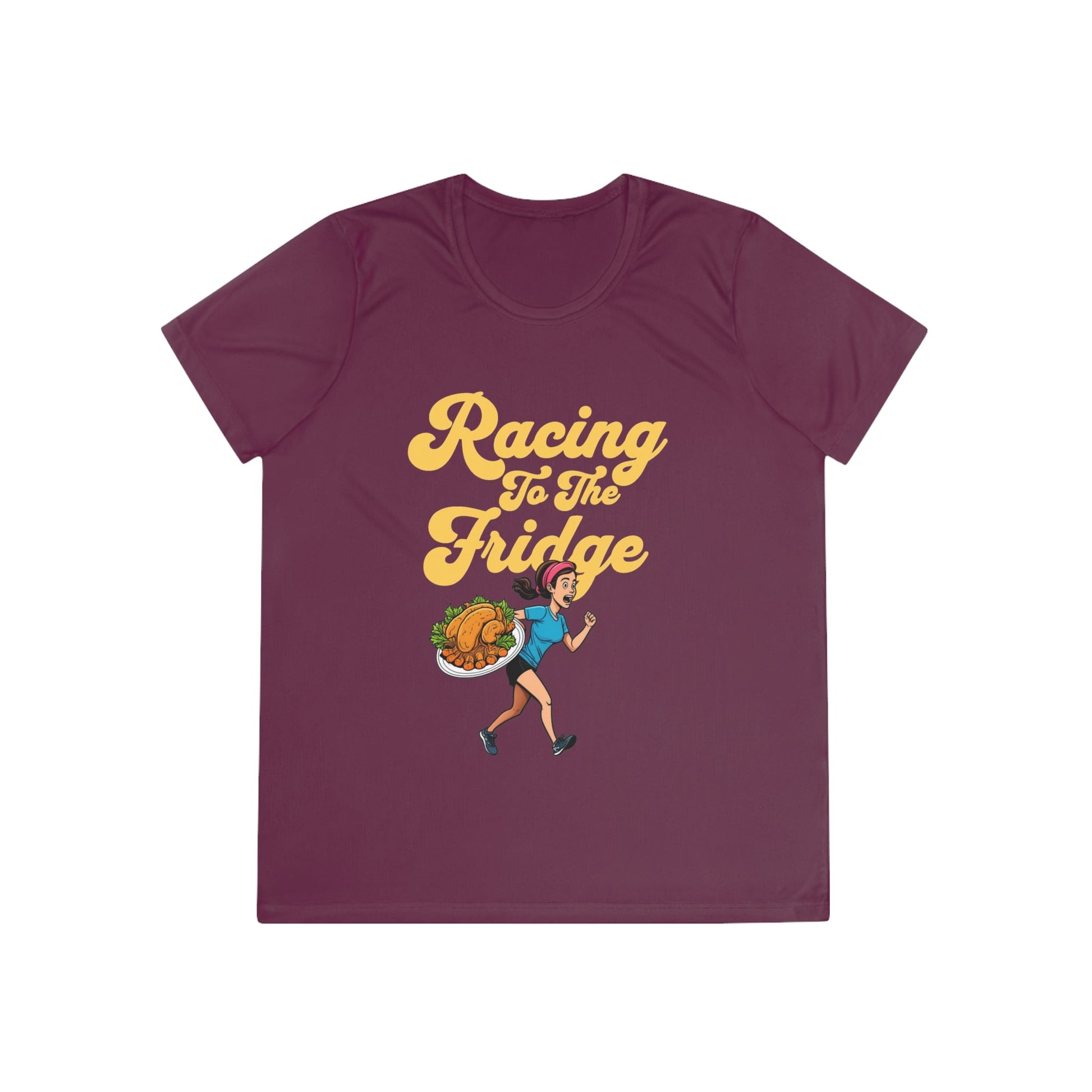 Racing to the Fridge - Women's - Ladies Competitor Tee - Forward Gear Athletics