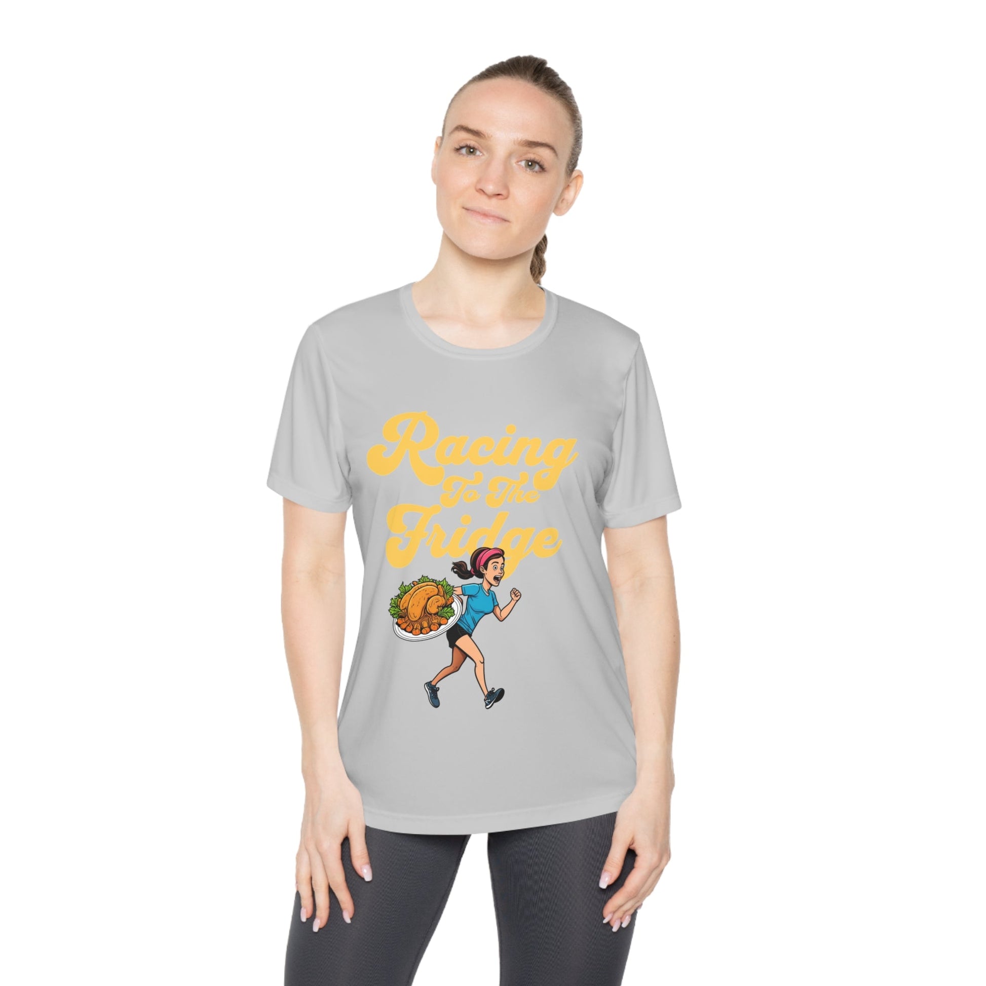 Racing to the Fridge - Women's - Ladies Competitor Tee - Forward Gear Athletics