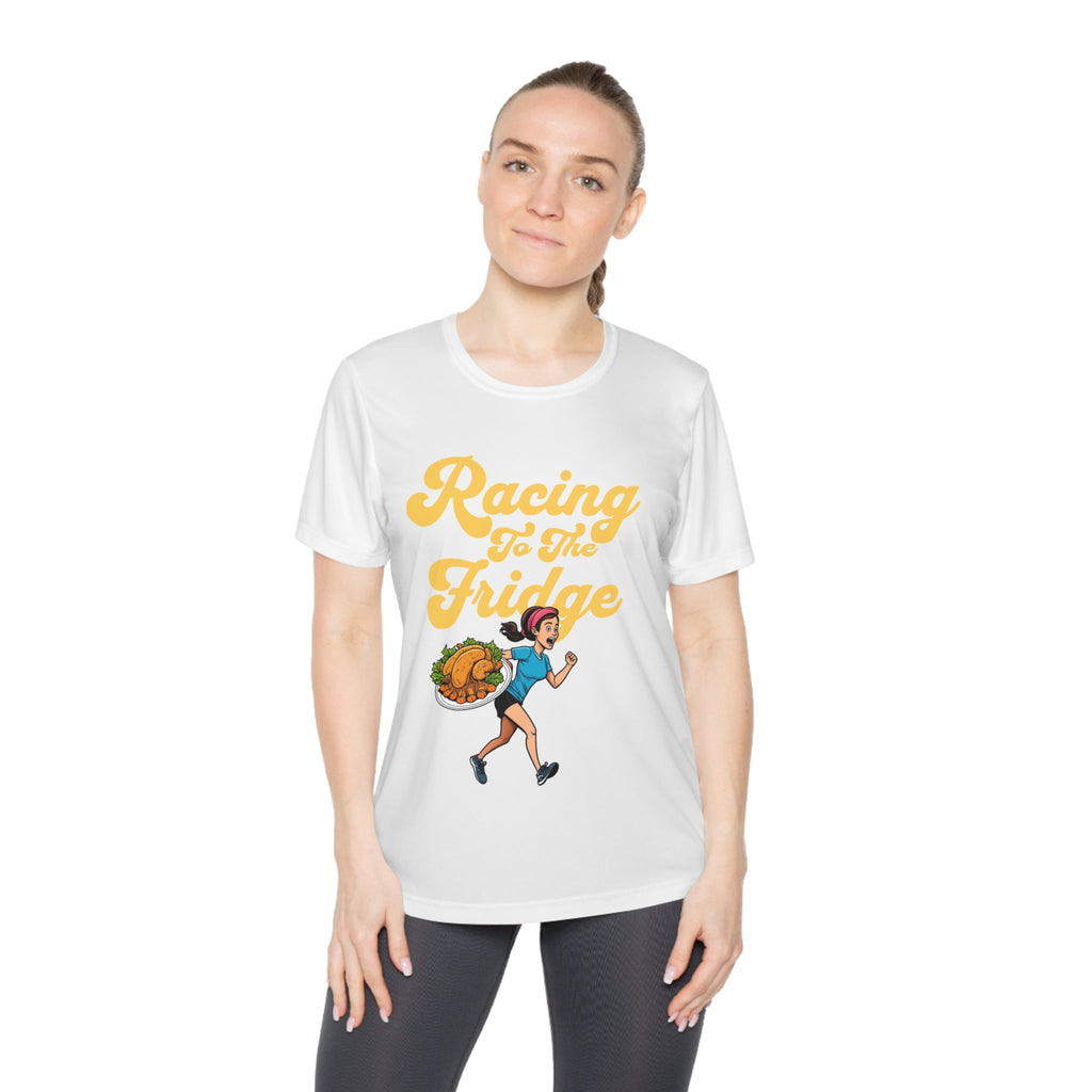 Racing to the Fridge - Women's - Ladies Competitor Tee - Forward Gear Athletics