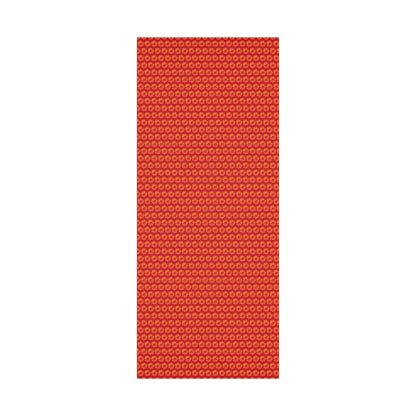 Retro Running Sucks - Running Themed Gift Wrapping Paper - Orange on Red - Forward Gear Athletics