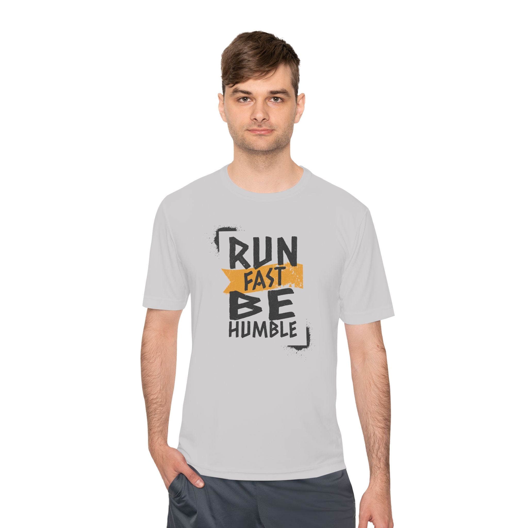 Run Fast Be Humble Moisture Wicking Tee - Unisex - Forward Gear Athletics