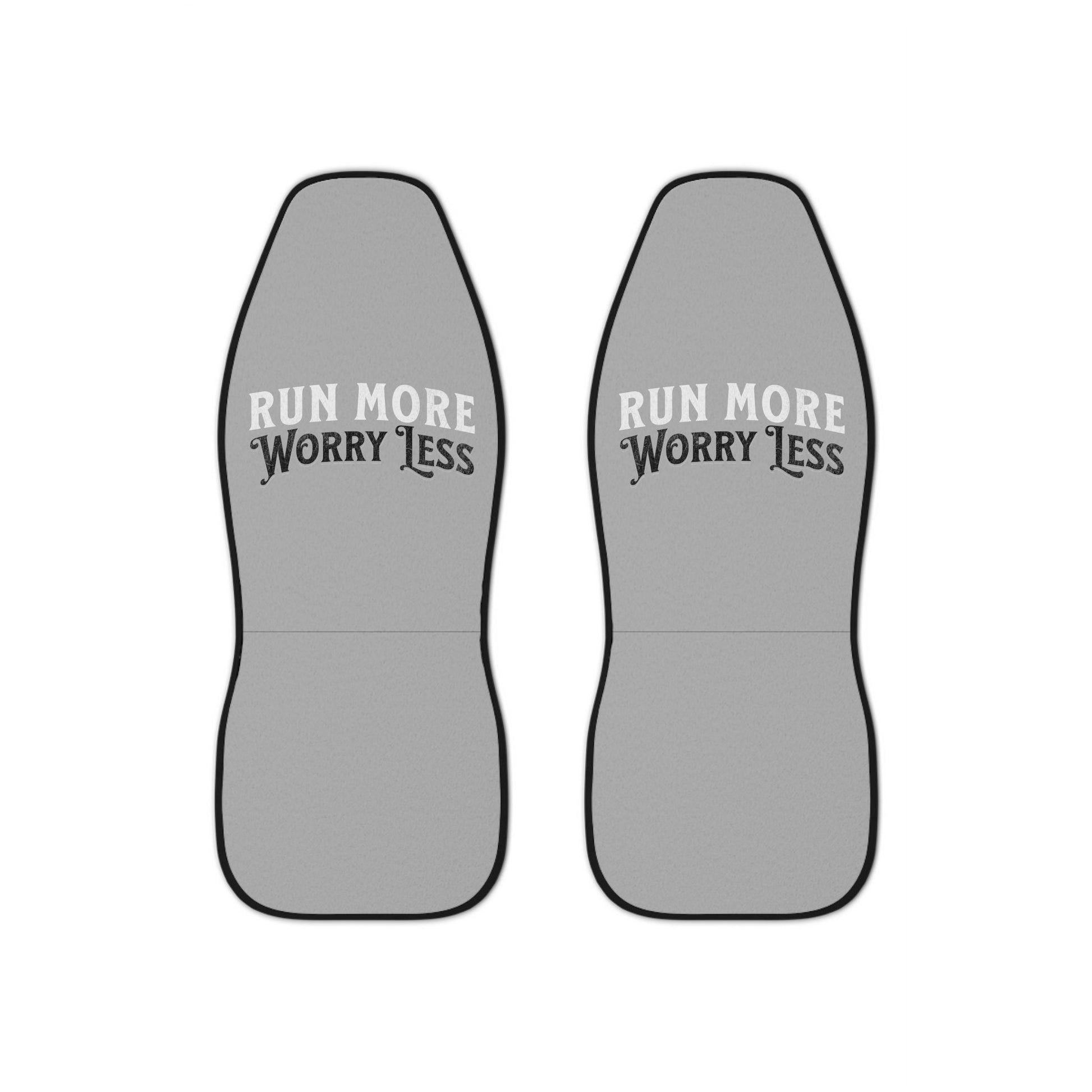 Run More, Worry Less - Customized Car Seat Covers - Forward Gear Athletics