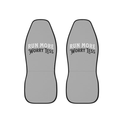 Run More, Worry Less - Customized Car Seat Covers - Forward Gear Athletics