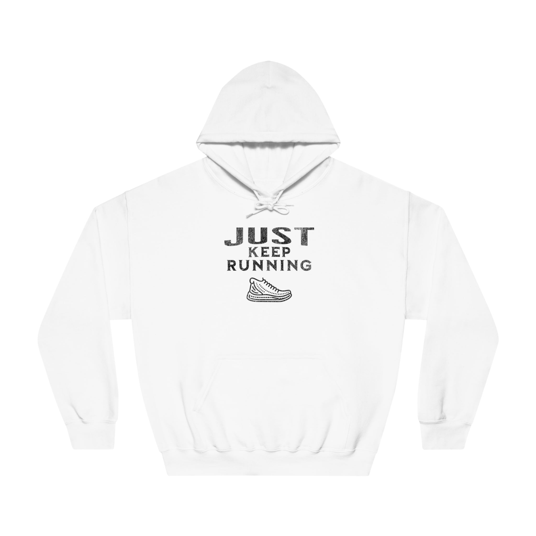 Running - Just Keep Moving (Black print) Hoodie - Unisex - Forward Gear Athletics