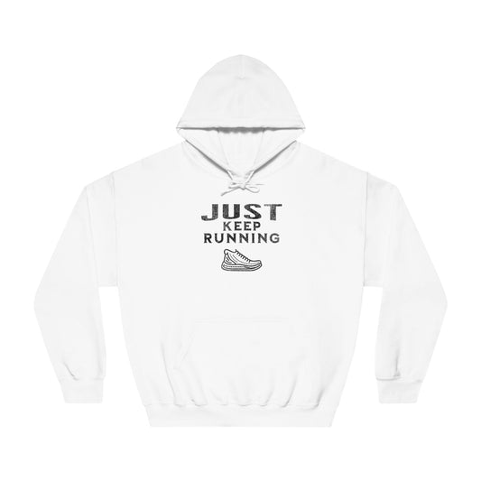 Running - Just Keep Moving (Black print) Hoodie - Unisex - Forward Gear Athletics